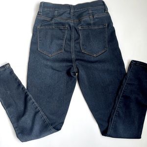 Fashion Nova blue high waisted jeans